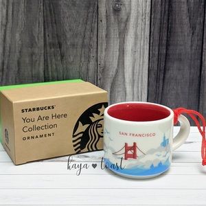 Starbucks You Are Here San Francisco Ornament